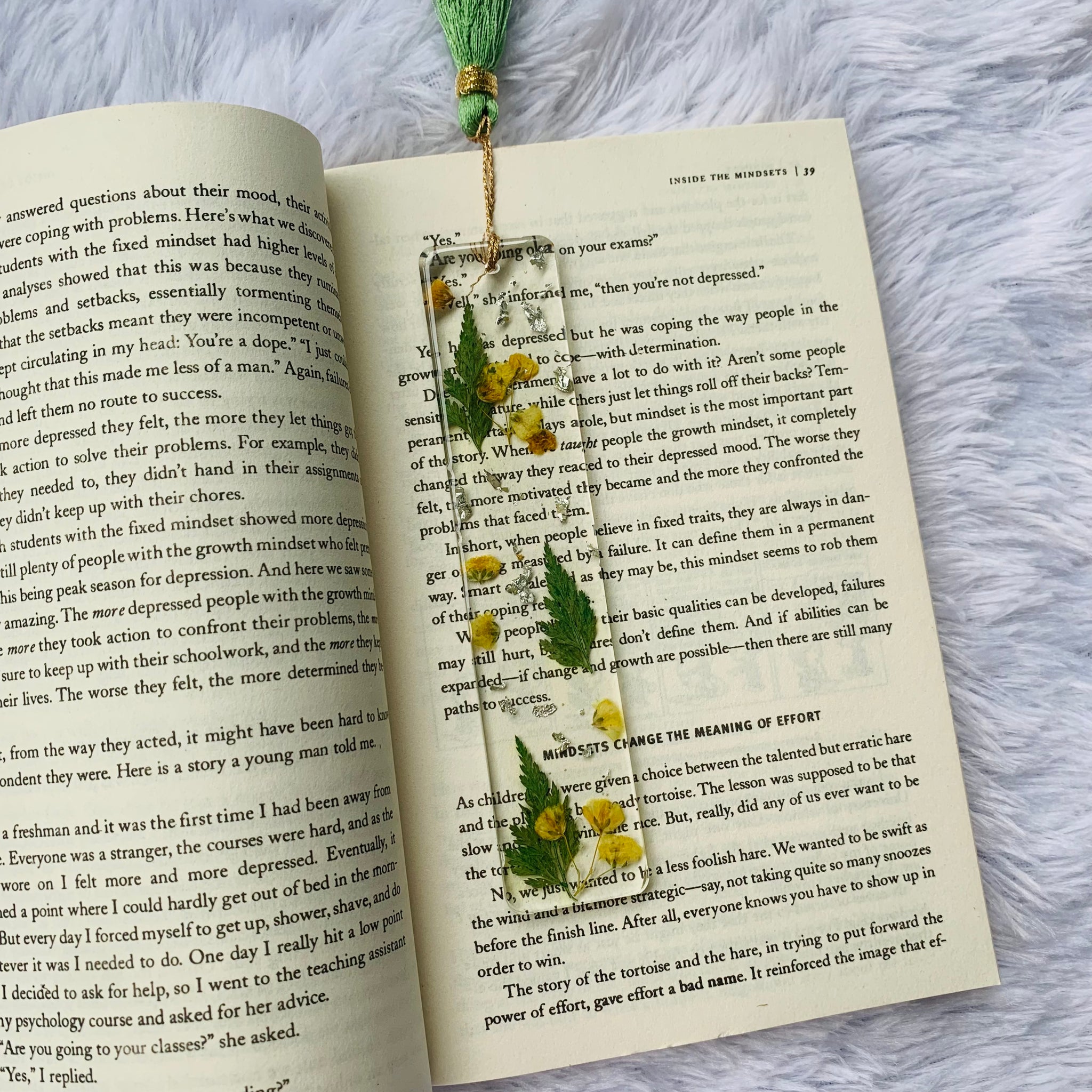 Floral - bookmark