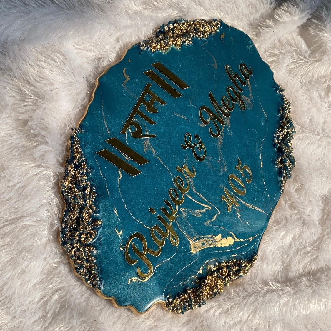 Blue heaven - Name plate