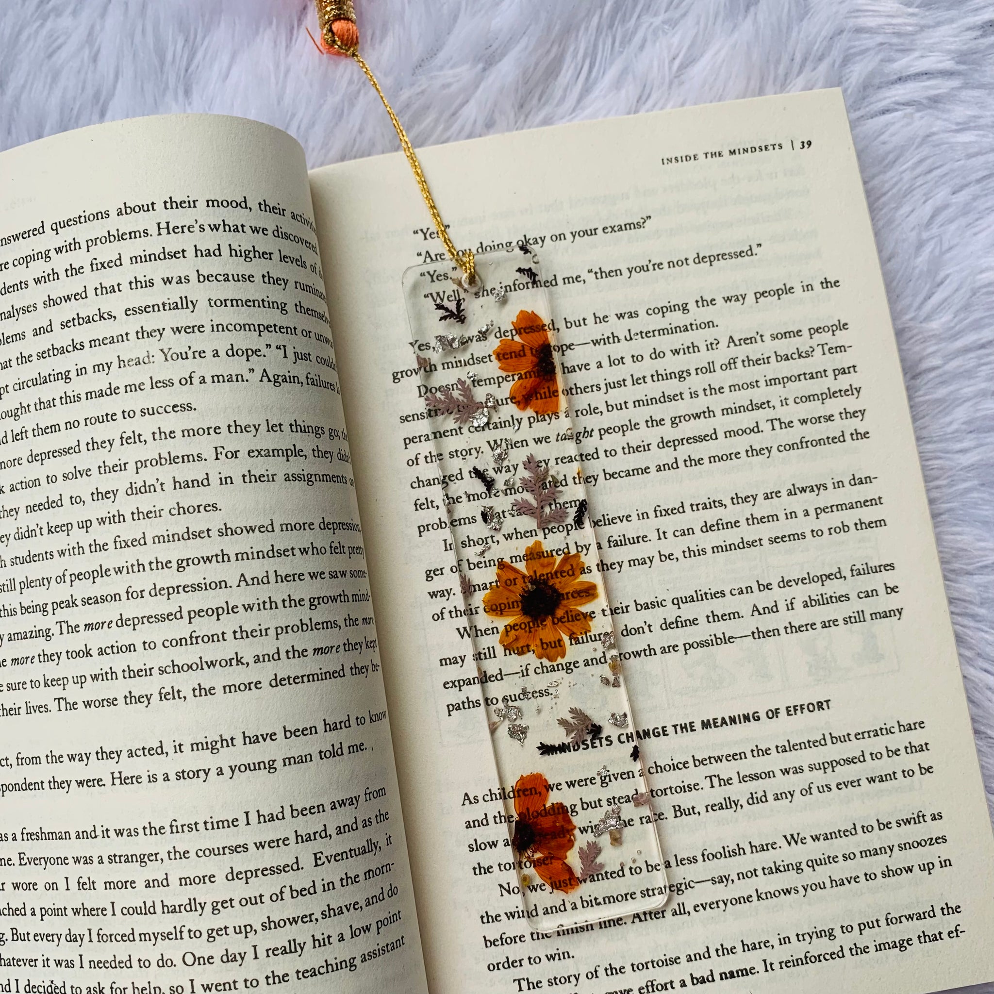 Floral - bookmark