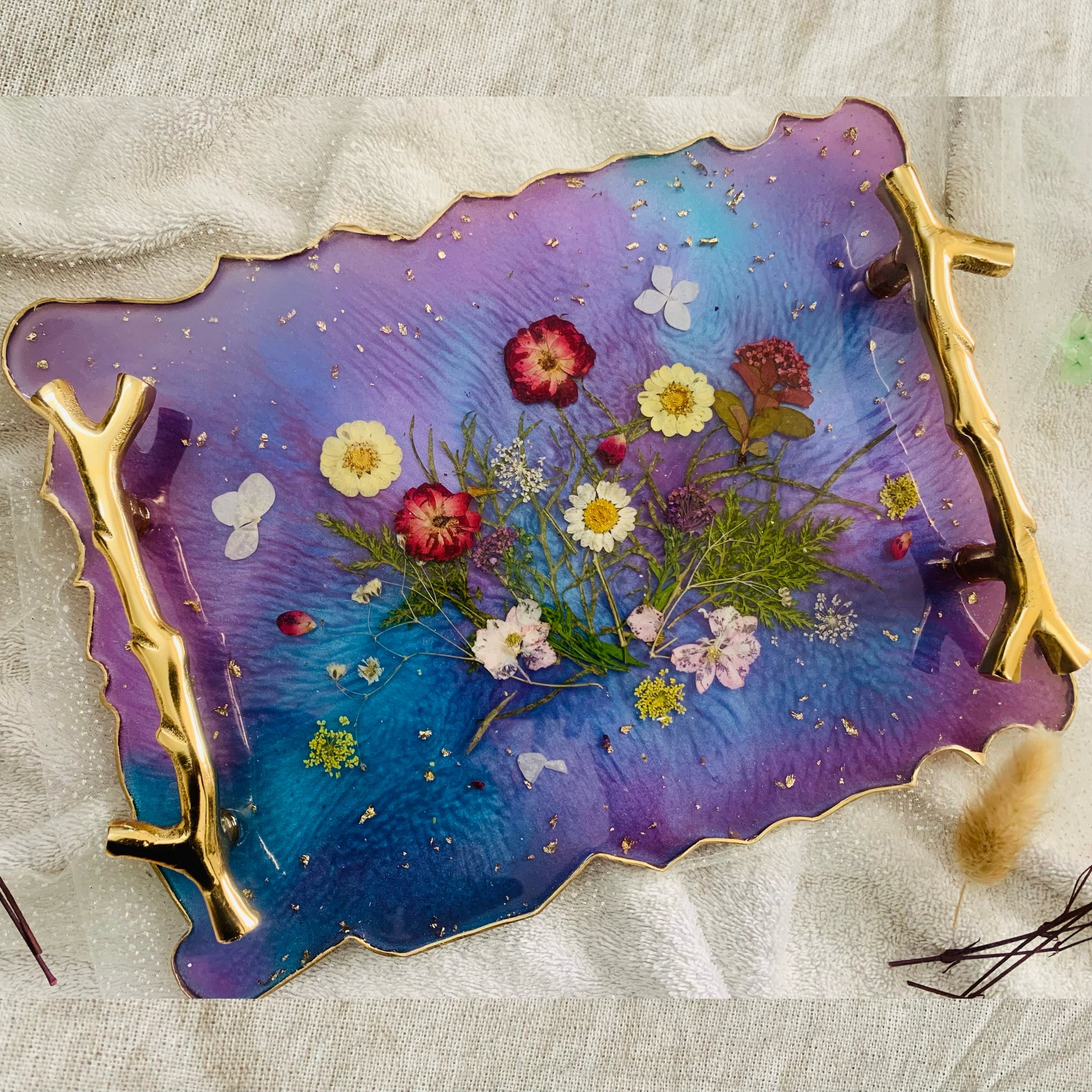 Lavender - tray coaster