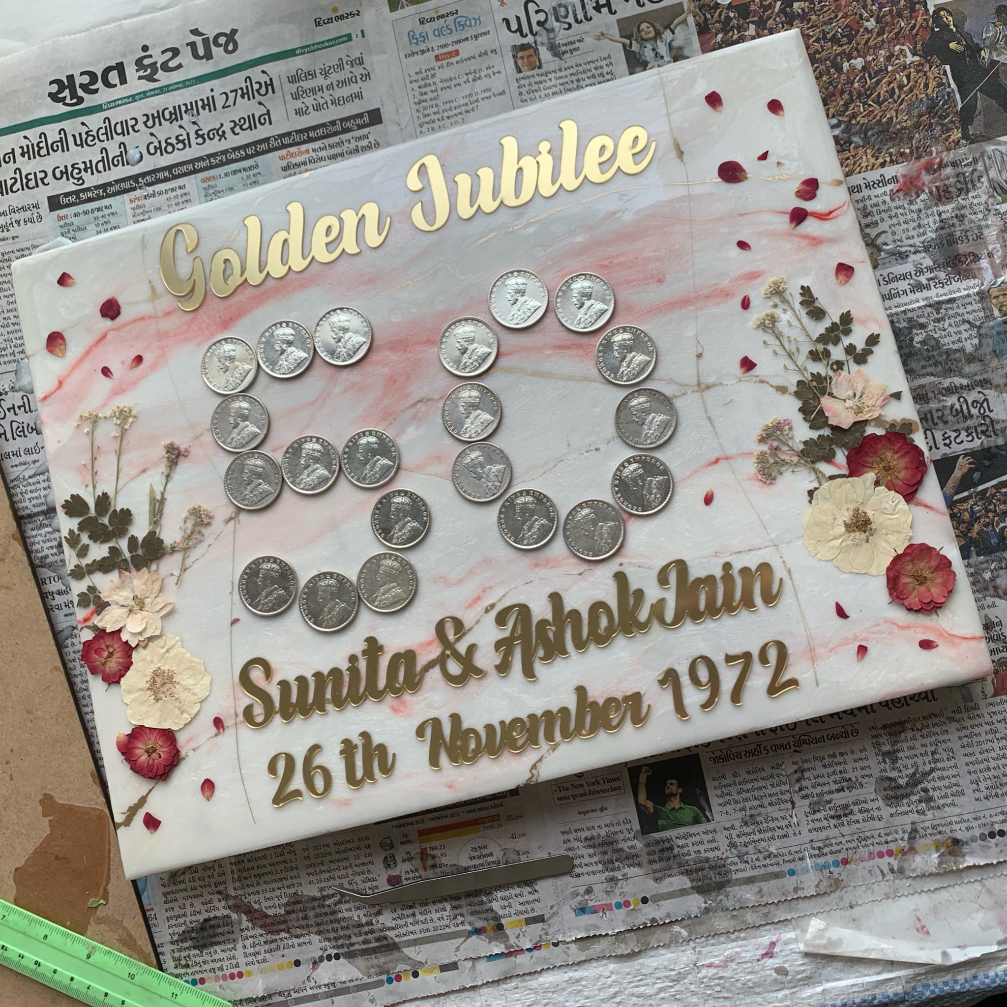 Golden jubilee - frame